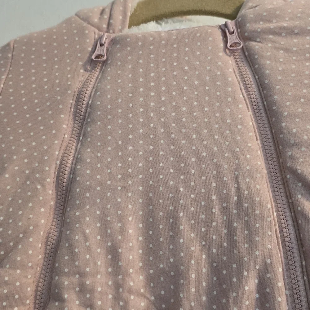 GAP Pink Dotted Kids Footie